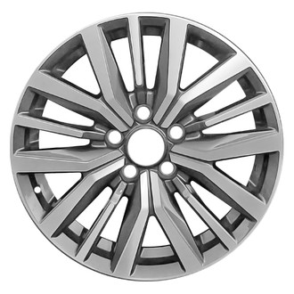 Replace® - 15 I-Spoke Medium Charcoal Metallic with Machined Face 17x6.5 Alloy Factory Wheel - Remanufactured