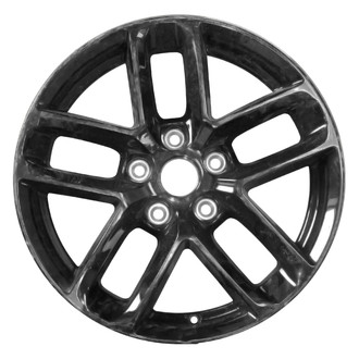 Replace® - Double 5-Spoke Gloss Black 18x8 Alloy Factory Wheel - Remanufactured