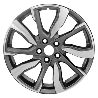 Replace® - 10 I-Spoke All Painted Dark Bluish Charcoal 19x7.5 Alloy Factory Wheel - Replica