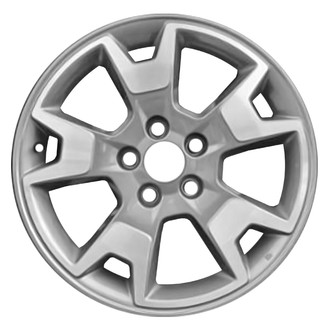 Replace® - 5 Split-Spoke Machined Medium Charcoal Metallic with Inserts 18x8 Alloy Factory Wheel - Remanufactured