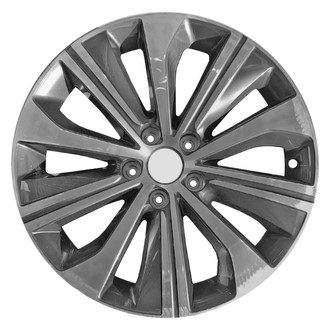Replace® - 10 I-Spoke Machined Dark Charcoal 18x8 Alloy Factory Wheel - Remanufactured