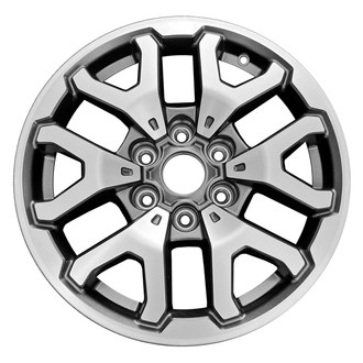 Replace® - 6 Y-Spoke Machined Dark Charcoal 17x8.5 Alloy Factory Wheel - Remanufactured