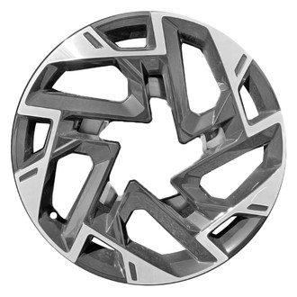 Replace® - Machined Gloss Black 19x7.5 Alloy Factory Wheel - Remanufactured