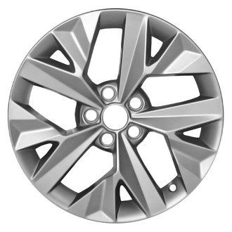 Replace® - 5 Split-Spoke Painted Medium Charcoal Matte 18x7.5 Alloy Factory Wheel - Remanufactured
