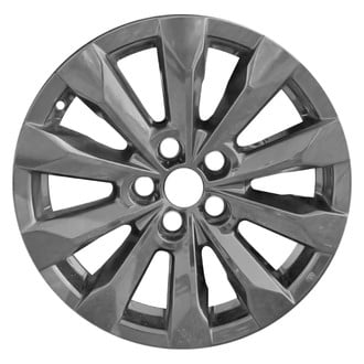 Replace® - 10-Spoke Painted Medium Charcoal 17x7 Alloy Factory Wheel - Remanufactured