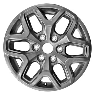 Replace® - 6 Y-Spoke Painted Flat Black 18x8 Alloy Factory Wheel - Remanufactured