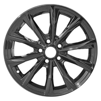 Replace® - 10-Spoke Painted Gloss Black 18x7.5 Alloy Factory Wheel - Remanufactured