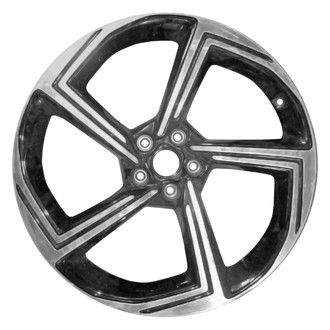 Replace® - 5-Spoke Machined Gloss Black 21x8.5 Alloy Factory Wheel - Remanufactured