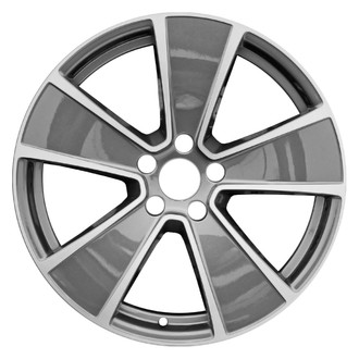 Replace® - 5-Spoke Machined Medium Charcoal Metallic 21x9.5 Alloy Factory Wheel - Remanufactured