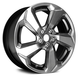 Replace® - 5 Spiral-Spoke Black 18x7 Alloy Factory Wheel - Remanufactured