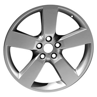 Replace® - 5-Spoke Black Metallic Matte Clear 20x8.5 Alloy Factory Wheel - Remanufactured