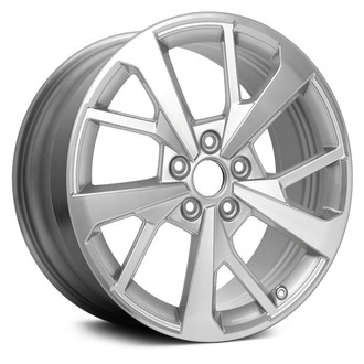 Replace® - 5 Split-Spoke Machined Sparkle Silver 18x7 Alloy Factory Wheel - Remanufactured