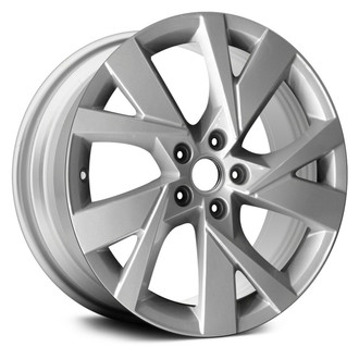 Replace® - 5 Double Spiral-Spoke Silver 18x8 Alloy Factory Wheel - Remanufactured