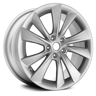 Replace® - 10-Spoke Light Silver Metallic 19x8.5 Alloy Factory Wheel - Remanufactured