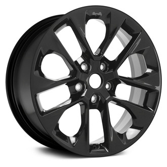 Replace® - 10-Spoke Black 20x8 Alloy Factory Wheel - Remanufactured
