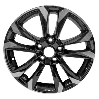 Replace® - 10-Spoke Gloss Black 17x7.5 Alloy Factory Wheel - Remanufactured