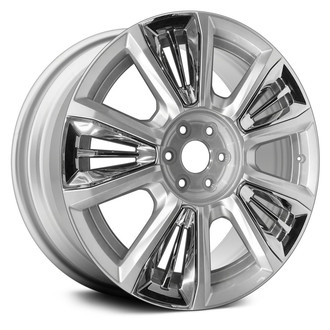 Replace® - 10-Spoke Painted Bright Silver 22x9 Alloy Factory Wheel - Remanufactured