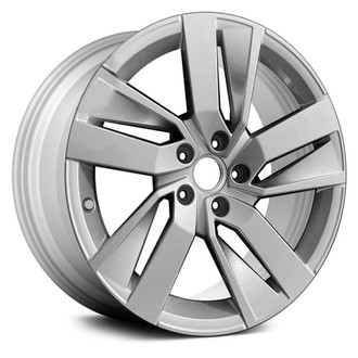 Replace® - 5 Double Spiral-Spoke Light Silver 18x8 Alloy Factory Wheel - Remanufactured