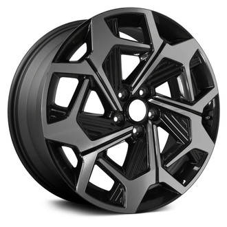 Replace® - Machined Dark Charcoal 20x7.5 Alloy Factory Wheel - Remanufactured