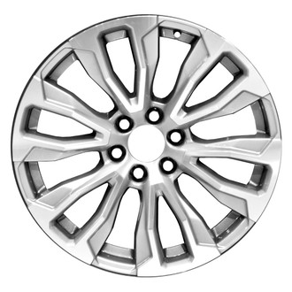 Replace® - 12 I-Spoke Medium Silver Metallic with Machined Face 22x9 Alloy Factory Wheel - Remanufactured