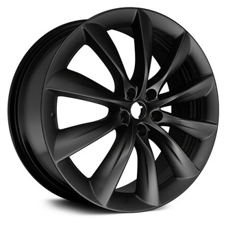 Replace® - 10 Turbine-Spoke Black 22x9 Alloy Factory Wheel - Remanufactured