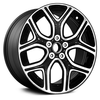 Replace® - 5 Y-Spoke Dark Charcoal with Machined Face 18x7 Alloy Factory Wheel - Remanufactured