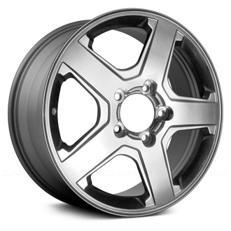 Replace® - 5-Spoke Charcoal with Machined Face 20x8 Alloy Factory Wheel - Remanufactured