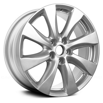 Replace® - 8 Spiral-Spoke Silver 18x7 Alloy Factory Wheel - Remanufactured