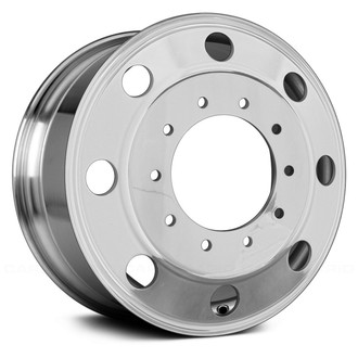 Replace® - 8-Hole Polished 19.5x6 Alloy Factory Wheel - Remanufactured