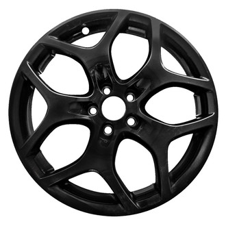 Replace® - 5 Y-Spoke Black Metallic 18x8 Alloy Factory Wheel - Remanufactured
