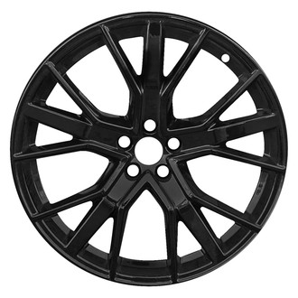 Replace® - 5 Triple-Spoke All Painted Gloss Black 21x9.5 Alloy Factory Wheel - Remanufactured