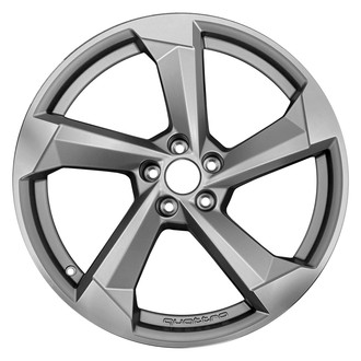Replace® - 5-Spoke Machined Charcoal 20x8 Alloy Factory Wheel - Remanufactured