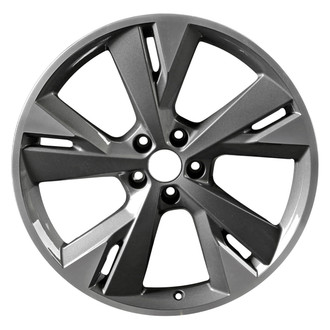 Replace® - 5 Split-Spoke Machined Medium Charcoal Metallic 20x9 Alloy Factory Wheel - Remanufactured
