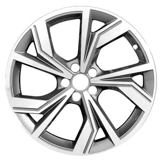 Replace® - 5 Split-Spoke Machined Medium Charcoal Metallic 20x9 Alloy Factory Wheel - Remanufactured