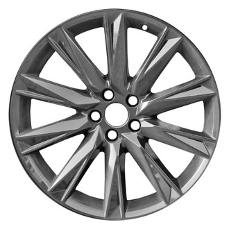 Replace® - 10 I-Spoke Painted Gloss Black 20x9 Alloy Factory Wheel - Remanufactured