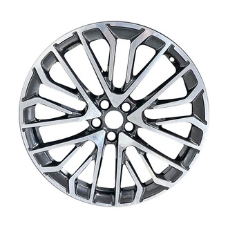 Replace® - 10 Split-Spoke Machined Black Metallic 21x8.5 Alloy Factory Wheel - Remanufactured