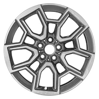 Replace® - 5 Split-Spoke Machined Charcoal 19x8 Alloy Factory Wheel - Replica