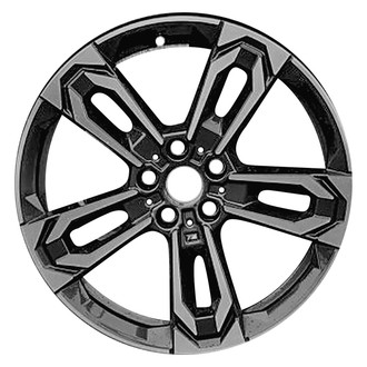 Replace® - 5 Split-Spoke Machined Black 19x8 Alloy Factory Wheel - Remanufactured