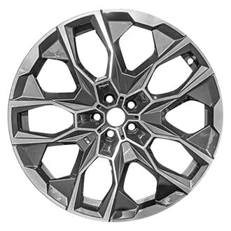 Replace® - 10 I-Spoke Machined Medium Metallic Charcoal 22x9.5 Alloy Factory Wheel - Remanufactured