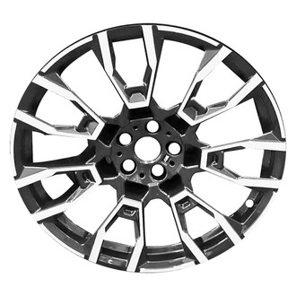 Replace® - 7 Double-Spoke Machined Medium Charcoal 21x10.5 Alloy Factory Wheel - Remanufactured