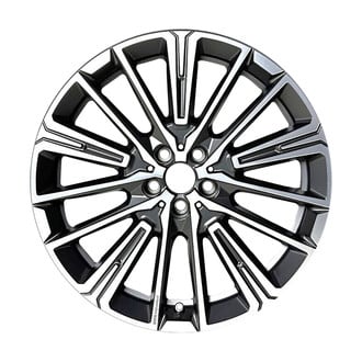 Replace® - 15 I-Spoke Machined Dark Bluish Charcoal 20x8 Alloy Factory Wheel - Remanufactured