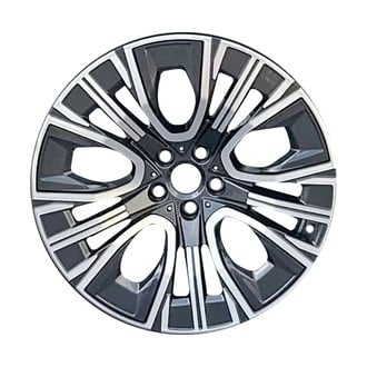 Replace® - 15 I-Spoke Machined Dark Metallic Charcoal 20x10.5 Alloy Factory Wheel - Remanufactured