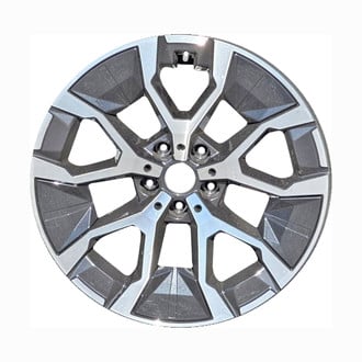 Replace® - 5 Split-Spoke Machined Dark Charcoal 19x8.5 Alloy Factory Wheel - Remanufactured