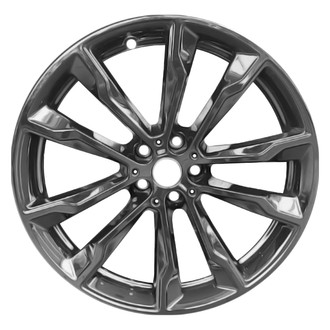 Replace® - 5 V-Spoke Painted Gloss Black 20x9.5 Alloy Factory Wheel - Remanufactured