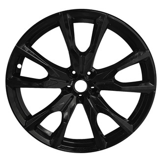Replace® - 5 Split-Spoke All Painted Gloss Black 22x10.5 Alloy Factory Wheel - Remanufactured