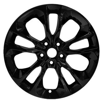 Replace® - 10 I-Spoke Dark Metallic Charcoal 20x8 Alloy Factory Wheel - Remanufactured