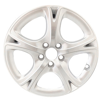 Replace® - 5 Split-Spoke Sparkle Silver 17x7 Alloy Factory Wheel - Remanufactured