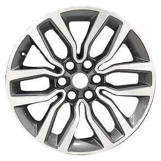 Replace® - 12 I-Spoke Machined Dark Metallic Charcoal 20x9 Alloy Factory Wheel - Remanufactured
