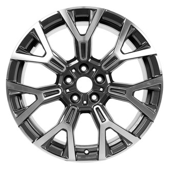 Replace® - 7 Y-Spoke Machined Medium Charcoal 19x8 Alloy Factory Wheel - Remanufactured