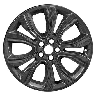 Replace® - 5 V-Spoke Bright Silver 19x8 Alloy Factory Wheel - Remanufactured